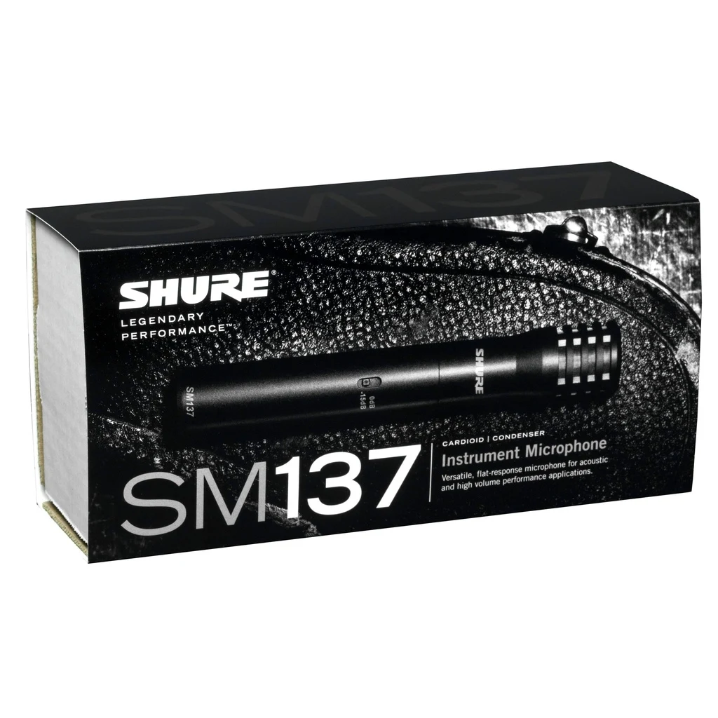 Micrófono de condensador cardioide Shure SM137 - Imagen 9