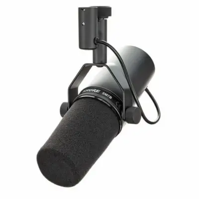 Micrófono dinámico con preamplificador para podcast Shure SM7DB