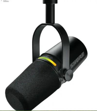 Micrófono dinámico híbrido Shure MV7+