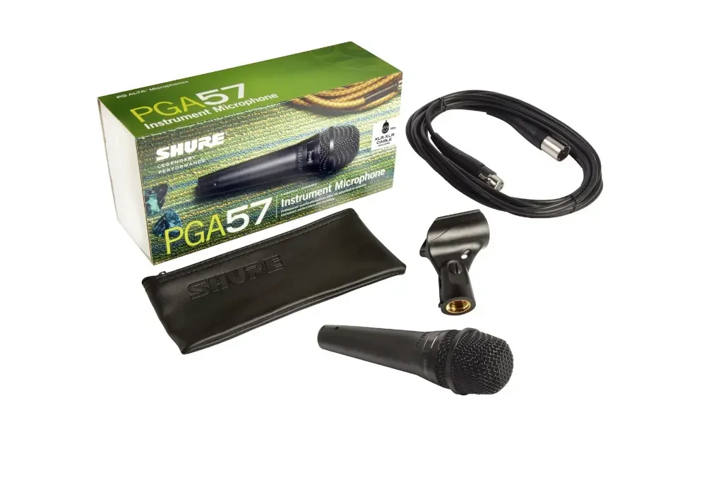 Micrófono Dinámico Shure PGA57 XLR para Instrumento
