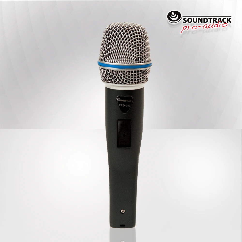 Micrófono Dinámico Soundtrack Metal Pro-200