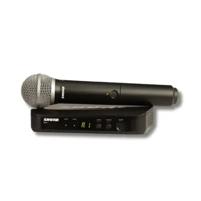 Micrófono Inalámbrico de Mano Shure BLX24/PG58
