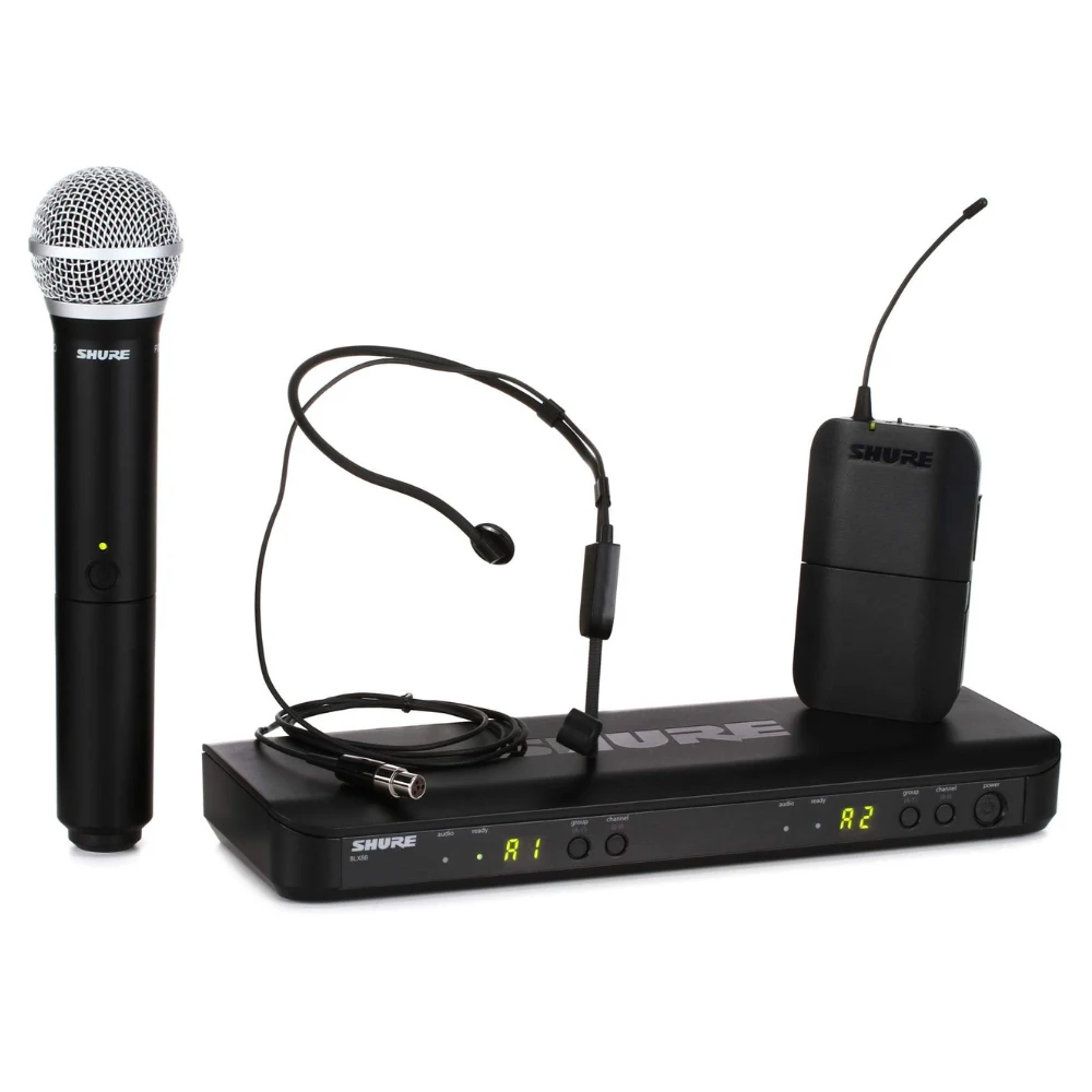 Sistema de micrófono inalámbrico Shure BLX1288/P31