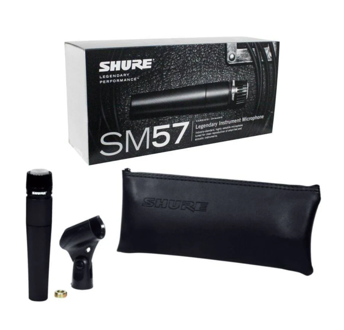 Micrófono dinámico cardioide para instrumento Shure SM57