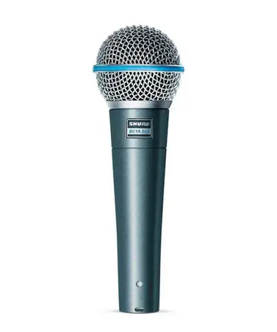 Micrófono Vocal Dinámico Supercardioide Shure BETA 58A