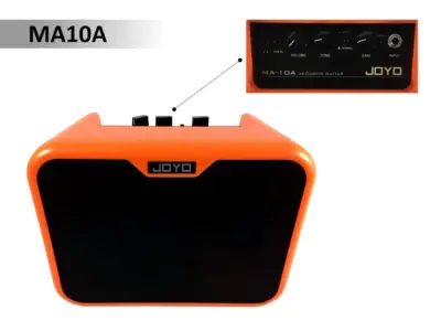 Mini amplificador para guitarra acústica y ukelele, 10W