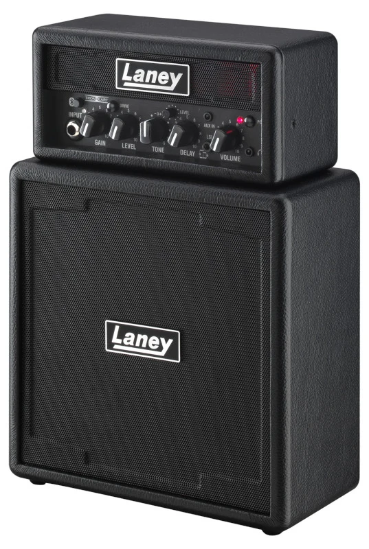 Mini Cabezal y Gabinete Laney Ministack B Iron para Guitarra - Imagen 3