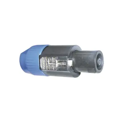 Conector Speakon 4 Polos Macho