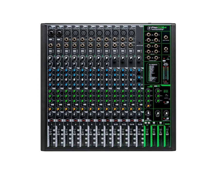 Mezcladora Analógica Mackie ProFX16v3