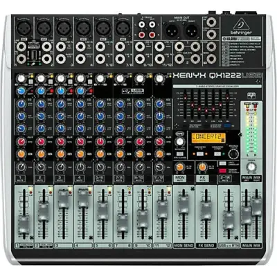 Mezcladora analógica Behringer QX1222USB