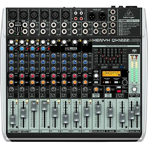 Mezcladora analógica Behringer QX1222USB