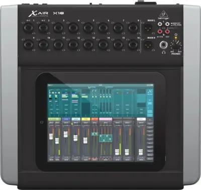 Mezclador Digital XR18 Behringer con iPad, WiFi y USB