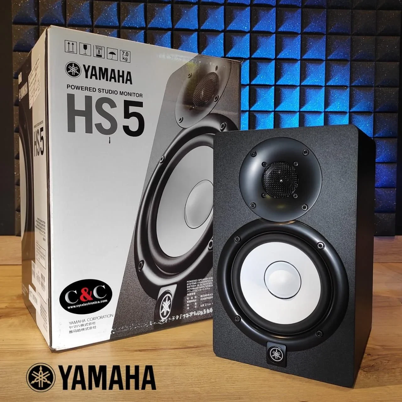 Monitor de Estudio Autoamplificado Yamaha HS5 Negro - Imagen 3