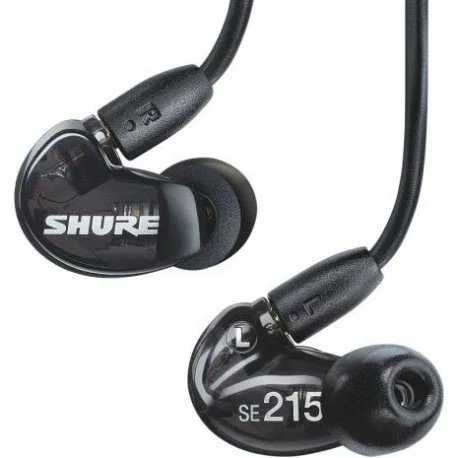 Auriculares In-Ear Profesionales Shure SE215-K con Aislamiento de Sonido
