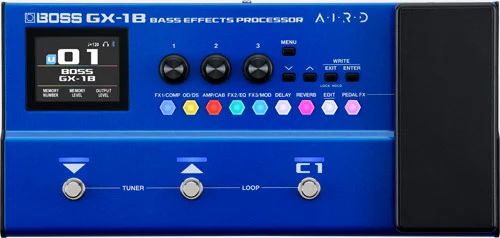 Multiefectos BOSS para Bajo GX-1B