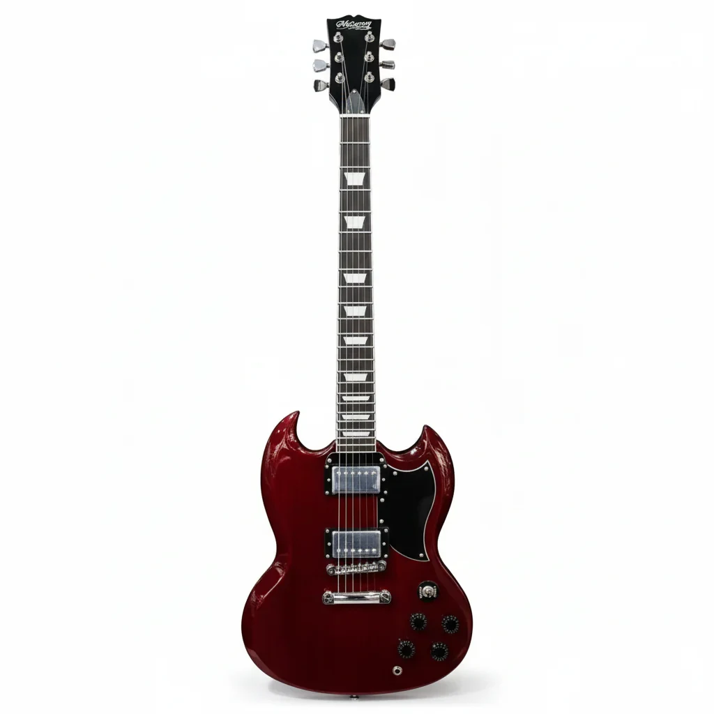 Guitarra eléctrica E-SG Cherry brillante