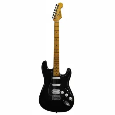 Guitarra eléctrica E-SG negro brillante