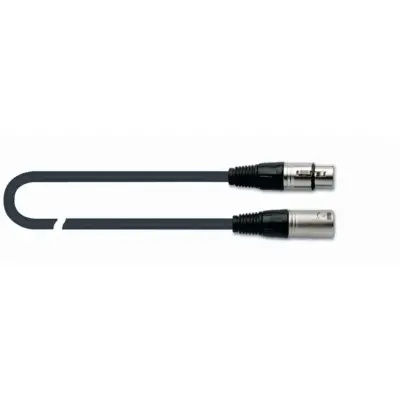 Cable para micrófono XLR/XLR 3 metros Quiklok