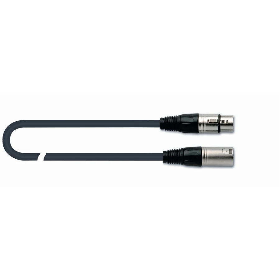 Cable para micrófono XLR hembra a XLR macho QuikLok