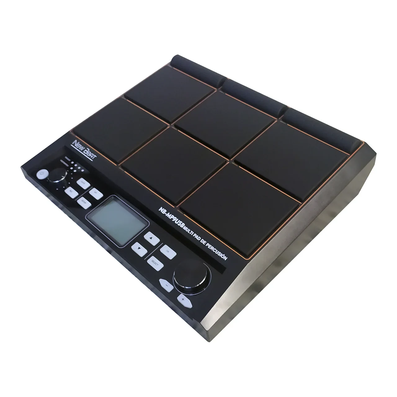 New Beat Nbmp9usb Módulo De Percusiones Multipad Con Base Negra - Imagen 3