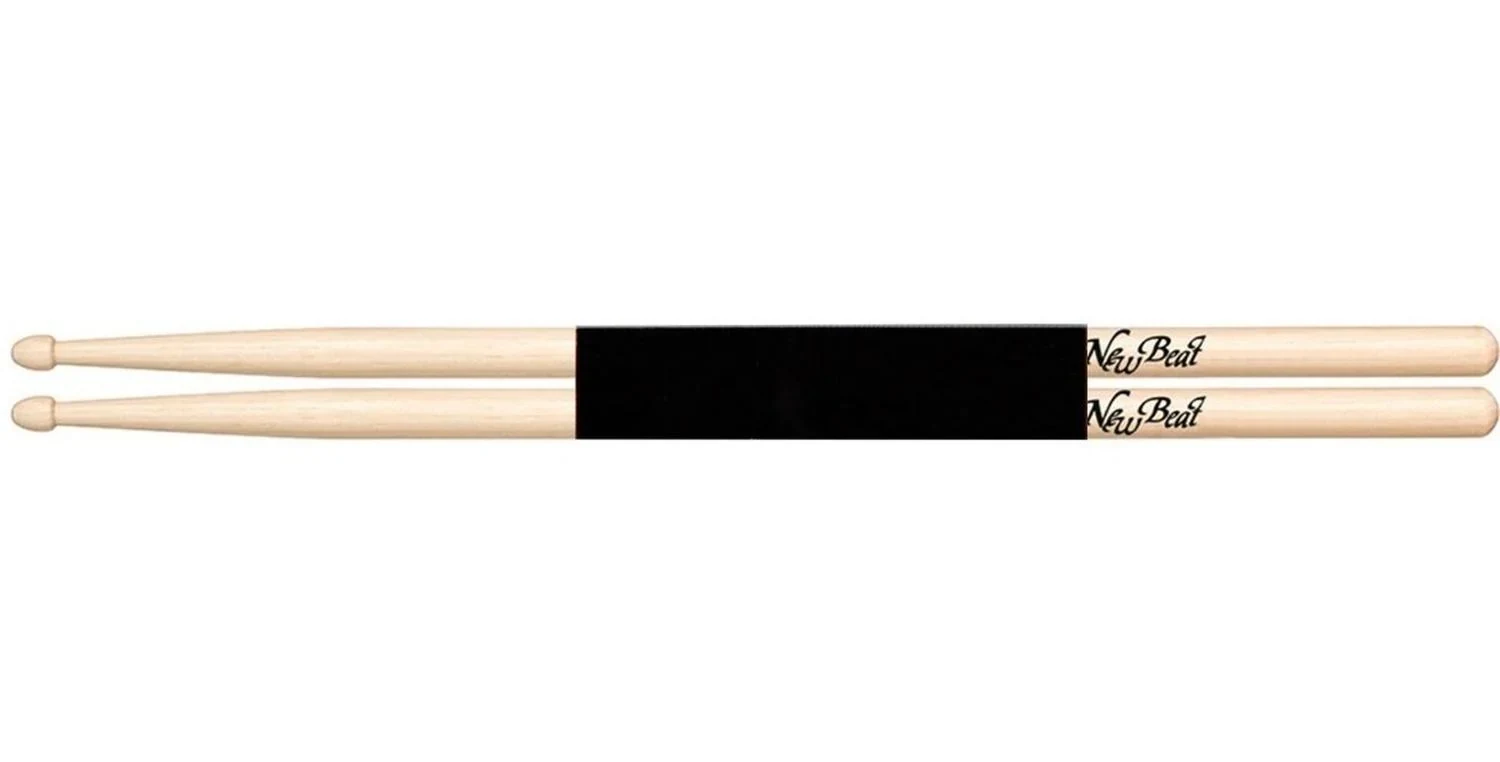 Baquetas New Beat Vic Firth NB-7A con Punta de Madera