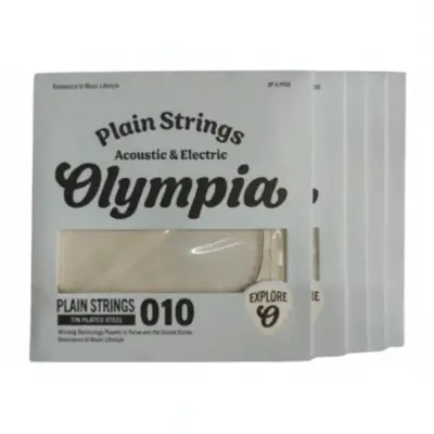 Cuerda Suelta de Acero Plain Steel .010