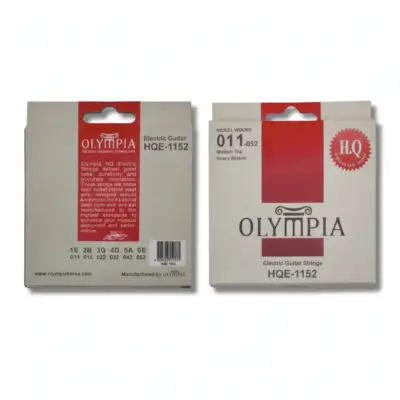 Cuerdas para guitarra eléctrica .011-.052