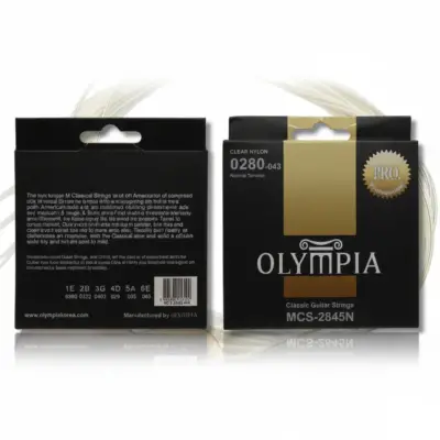 Encordadura para guitarra clásica Olympia .0285-.044