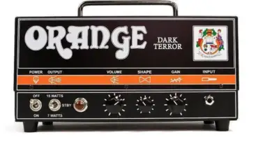 Cabezales para guitarra eléctrica ORANGE DA15H Cerebro Dark Terror