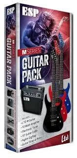 Pack Guitarra LTD M Rojo