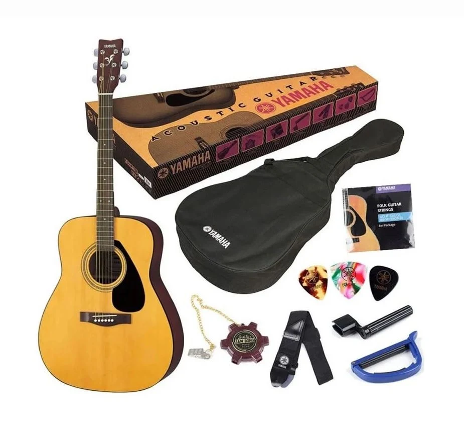Paquete de guitarra acústica folk Yamaha F310P - Imagen 2
