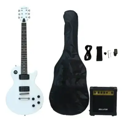 Paquete de guitarra eléctrica NEG10WLP-WH