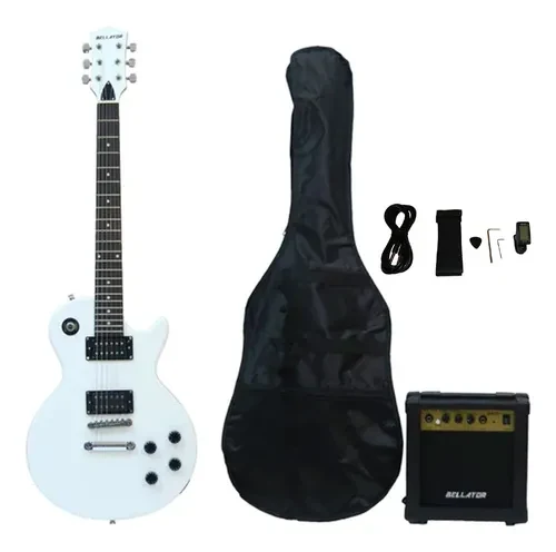 Paquete de guitarra eléctrica NEG10WLP-WH