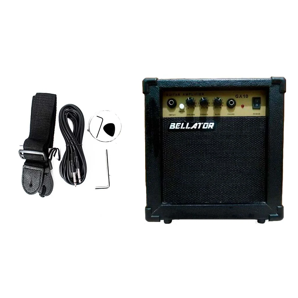 Paquete de guitarra eléctrica tipo Strat Bellator - Imagen 2
