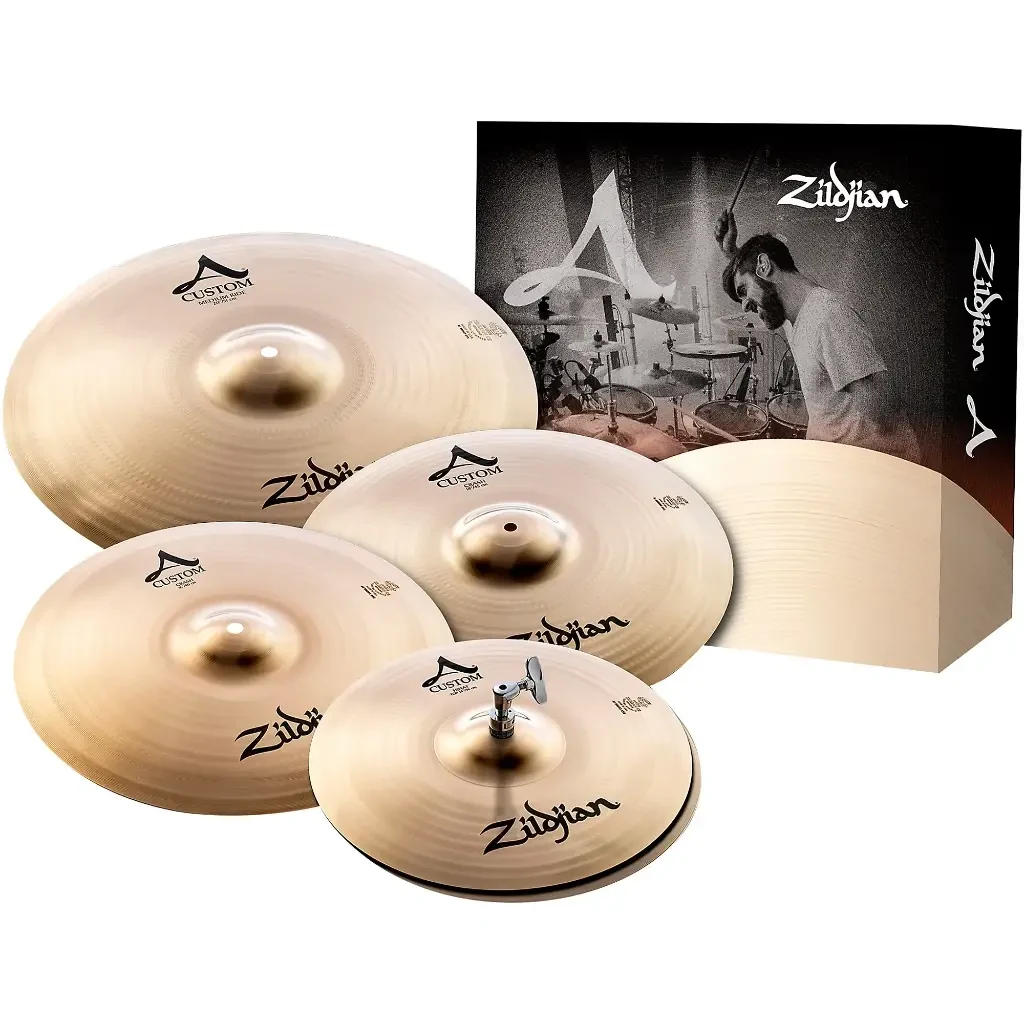 Paquete de Platillos Zildjian Serie A Custom 14" 16" 18" 20"