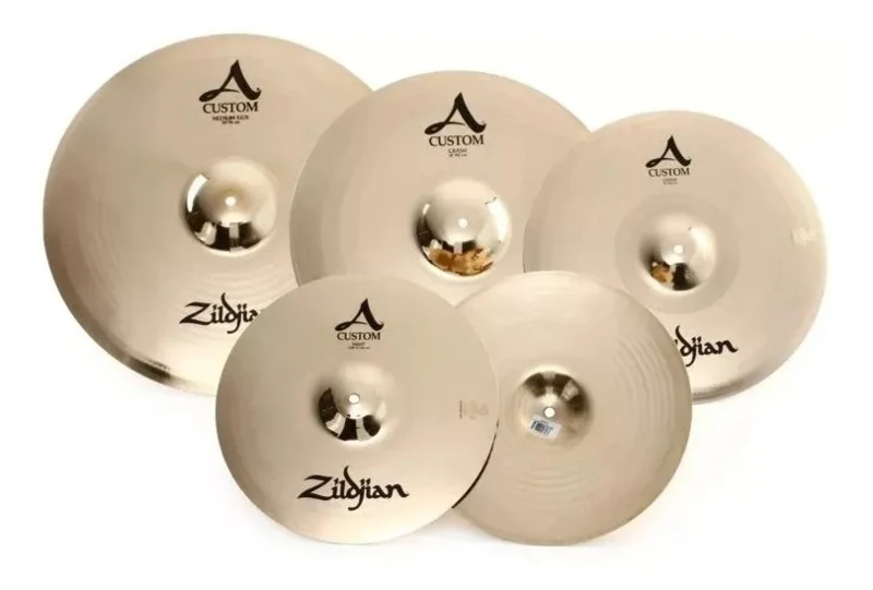 Paquete de Platillos Zildjian Serie A Custom 14" 16" 18" 20" - Imagen 2