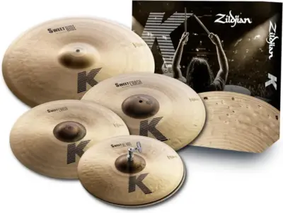Paquete de Platillos K Sweet Zildjian 15" 17" 19" 21"