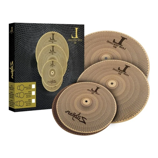 Paquete de Platillos Zildjian L80 Low Volume 14" 16" 18"