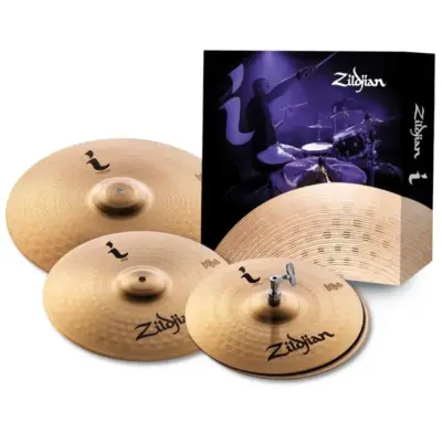 Paquete de Platillos Zildjian Serie I Essentials Plus 13" 14" 18"