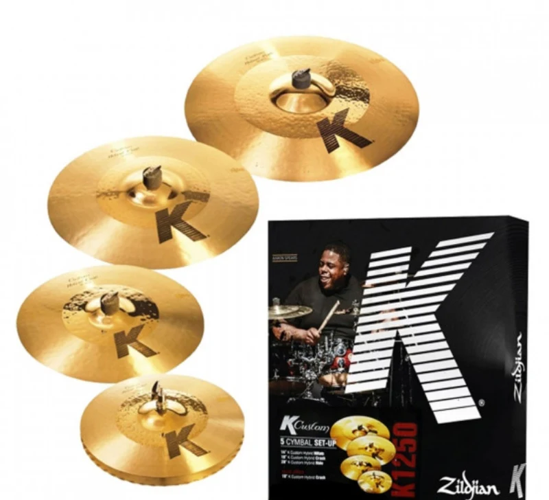 Paquete de Platillos Serie K Custom 14.25" 16" 18" 20" Zildjian