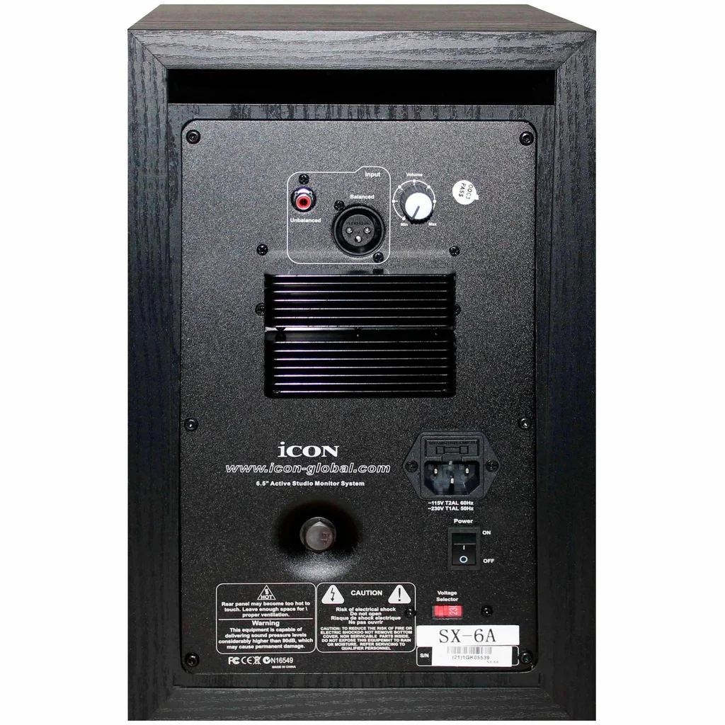 Par de Monitores Icon de Estudio SX-6A - Imagen 2