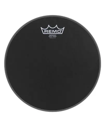 Parche Remo Black Suede Emperor de 10"