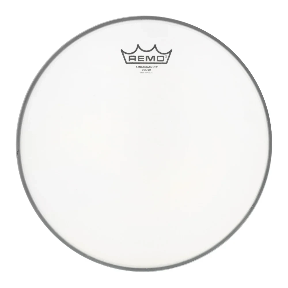 Parche 12" Aspero Blanco Remo Ambassador