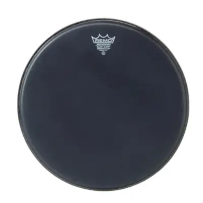 Parche Remo Black Suede Ambassador de 12"