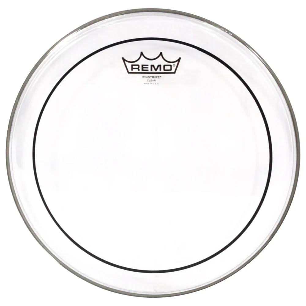Parche Remo Pinstripe de 12" Hidrante Transparente