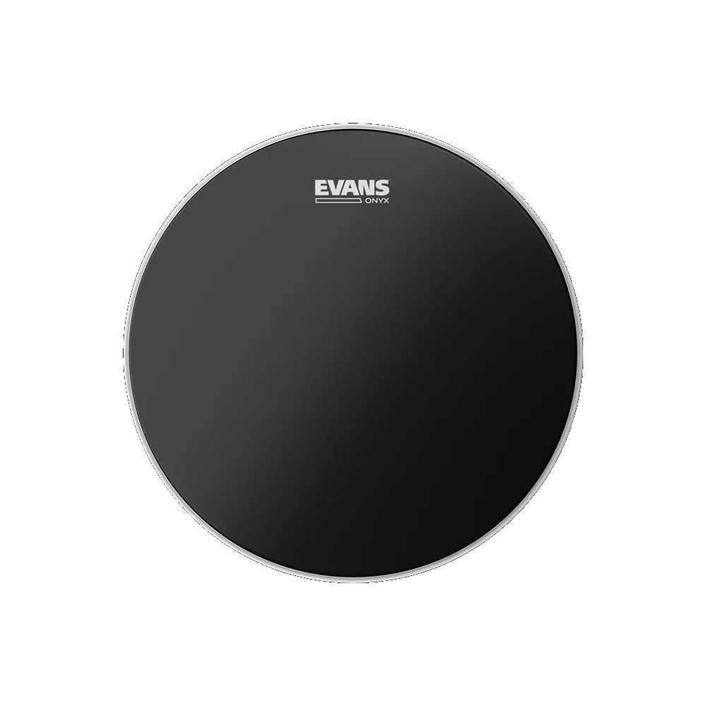 Parche de 14" Negro Aspero Onyx Evans