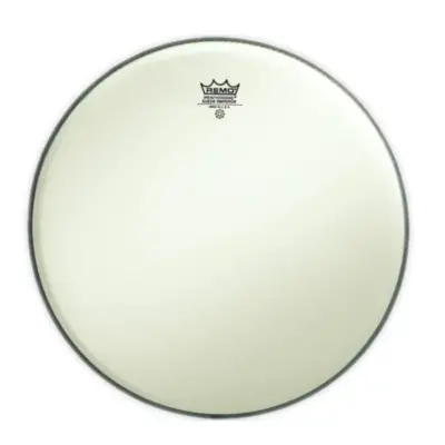Parche de 16" White Suede Emperor Remo