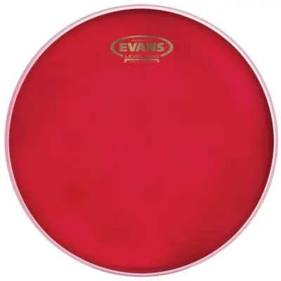 Parche Evans 12" para Tom Serie Hydraulic Red