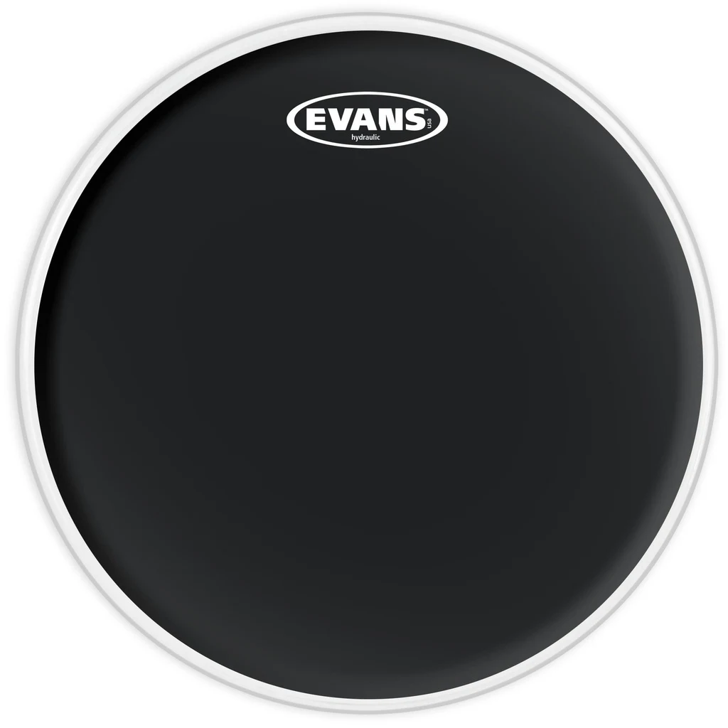 Parche Evans Hidráulico Negro de 13"