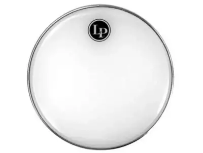 Parche LP 13" para Timbal Blanco Liso